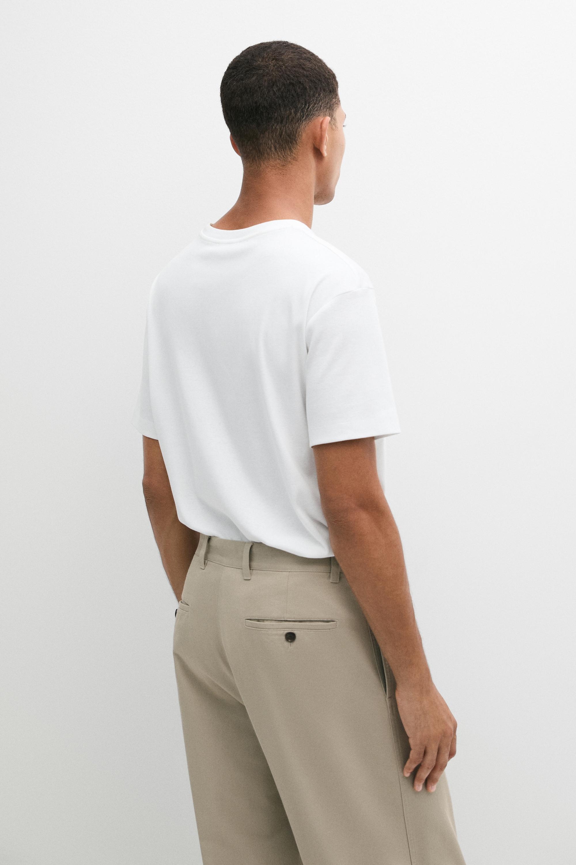 T-shirt 100 % coton mercerisé